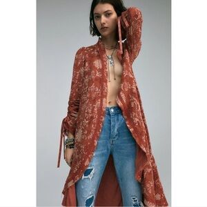 Free People Lara Doublecloth Duster